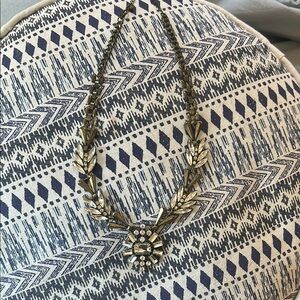 Vintage-Inspired Silver and Gold Necklace